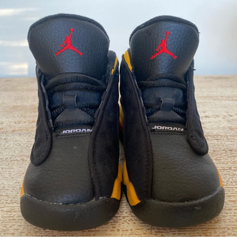 🦋 SOLD 🦋 Nike Air Jordan 13 Retro TD “University Gold/Black” Infant/Toddler